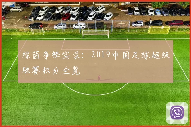 绿茵争锋实录：2019中国足球超级联赛积分全览