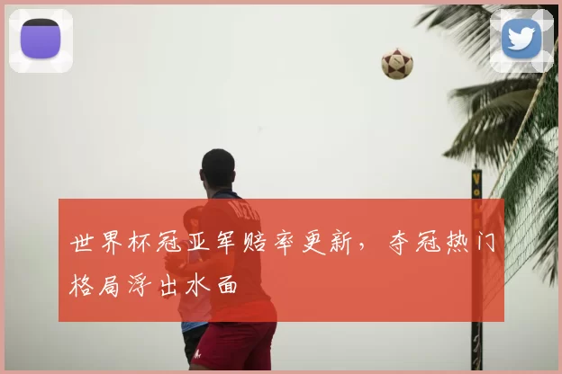 世界杯冠亚军赔率更新,夺冠热门格局浮出水面